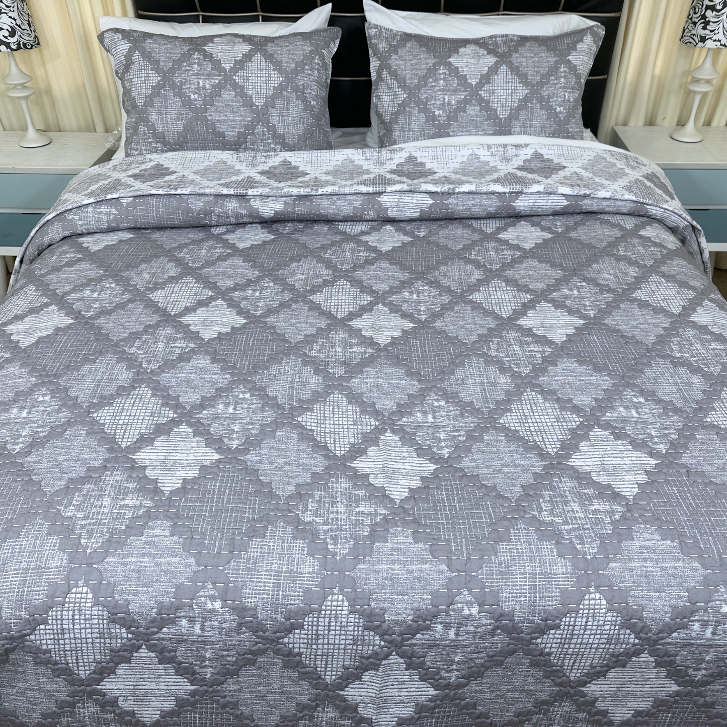 Sobrecama diva patchwork