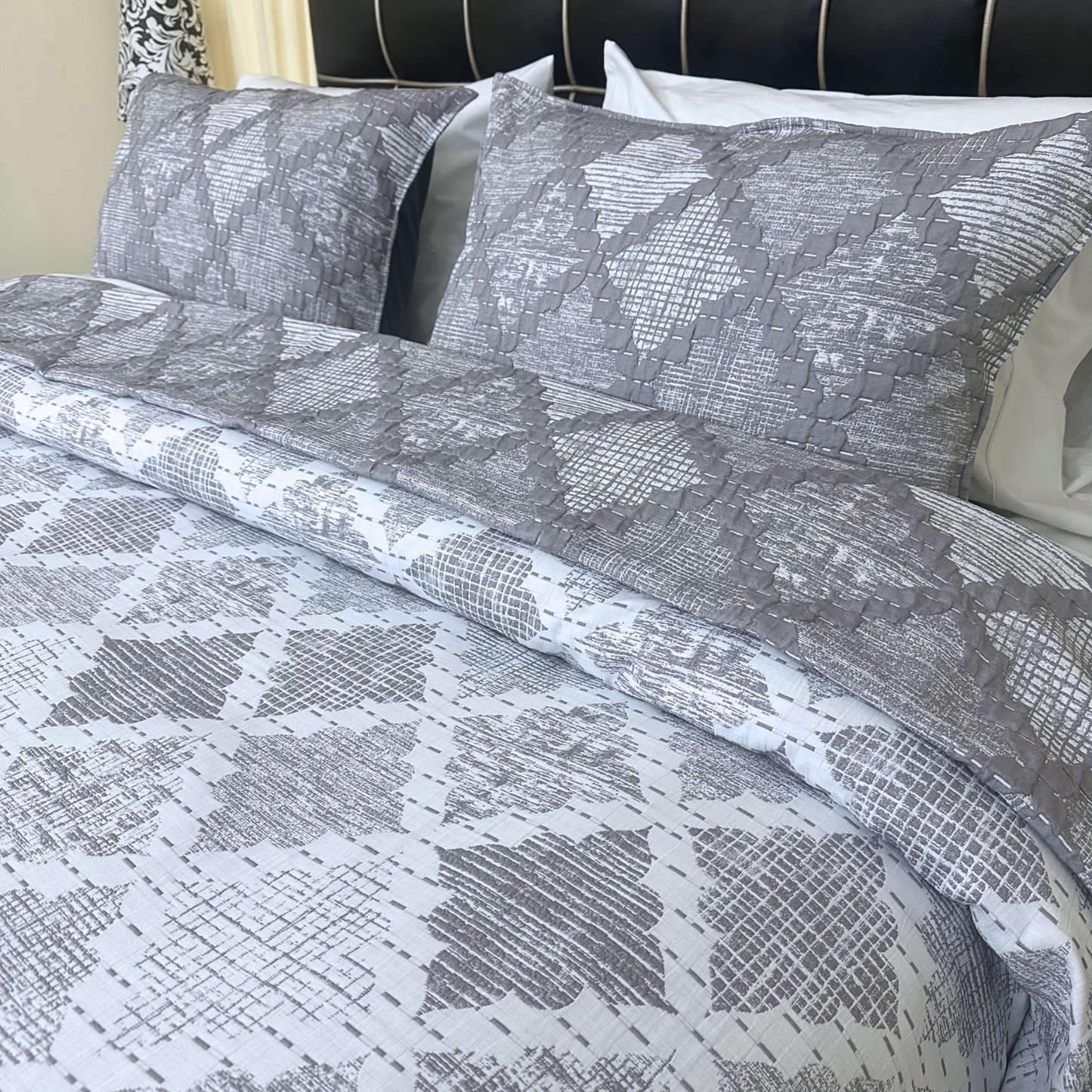 Sobrecama diva patchwork