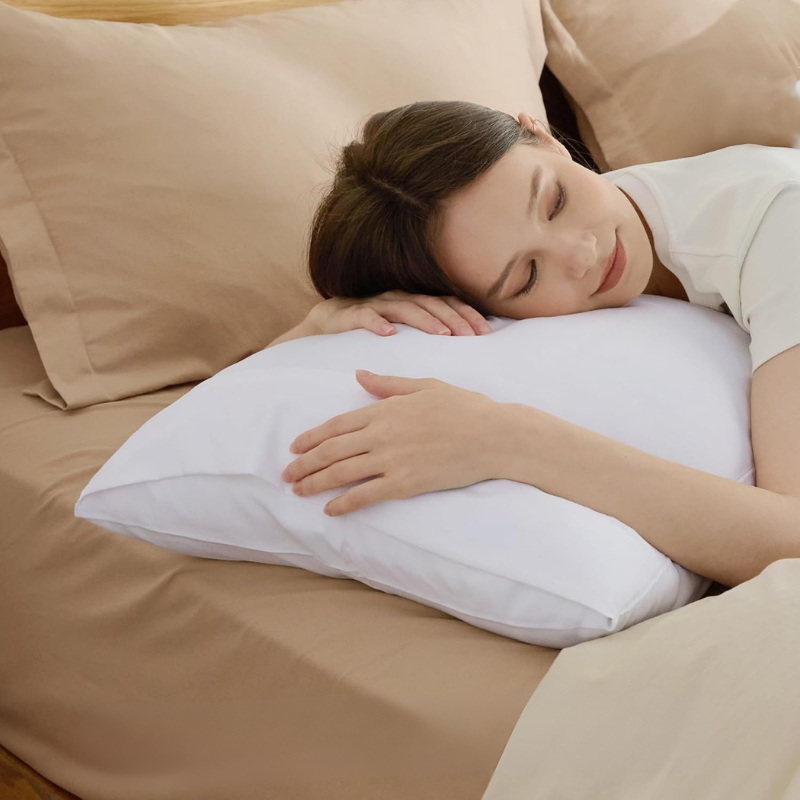 Funda de Almohada King con Cenefa de 10 cm – Elegancia y Comodidad para tu Descanso (52x100 cm)