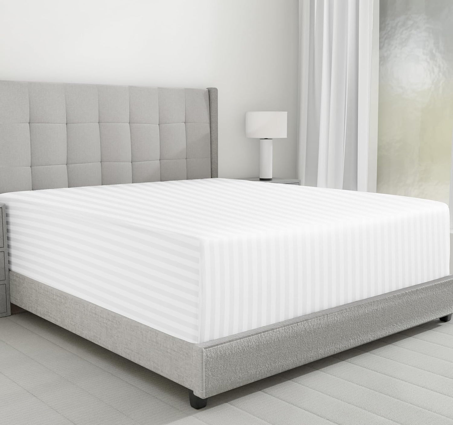 Sábana Ajustable para Cama Sencilla – Comodidad y Ajuste Perfecto (100x190x35 cm)
