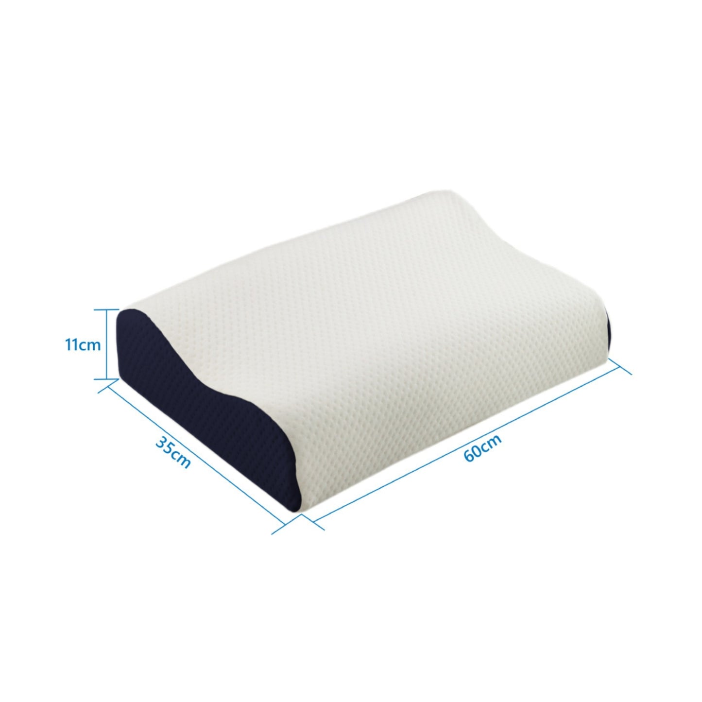 Almohada Memory Foam Ortopédica 35x60cm