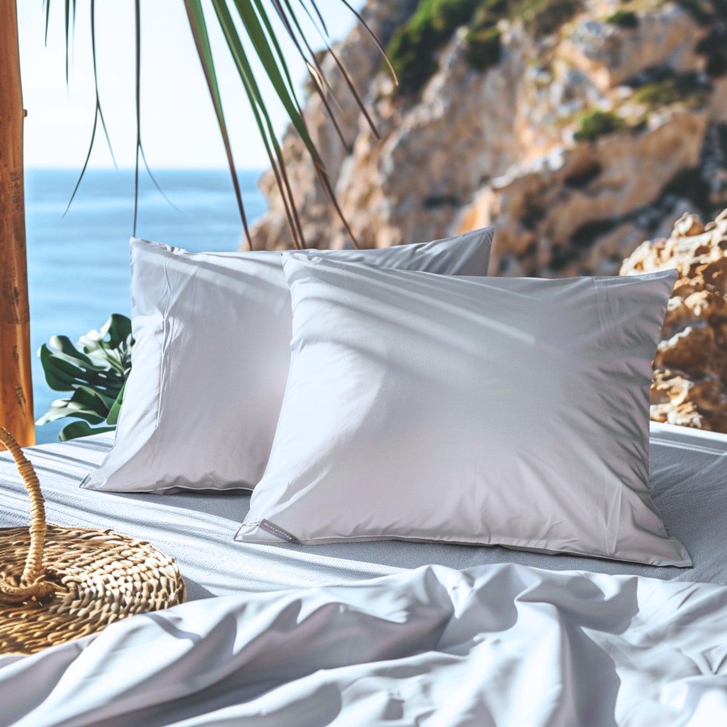 Almohadas X 2 American Gold 50 x 75 Fibra Siliconada.