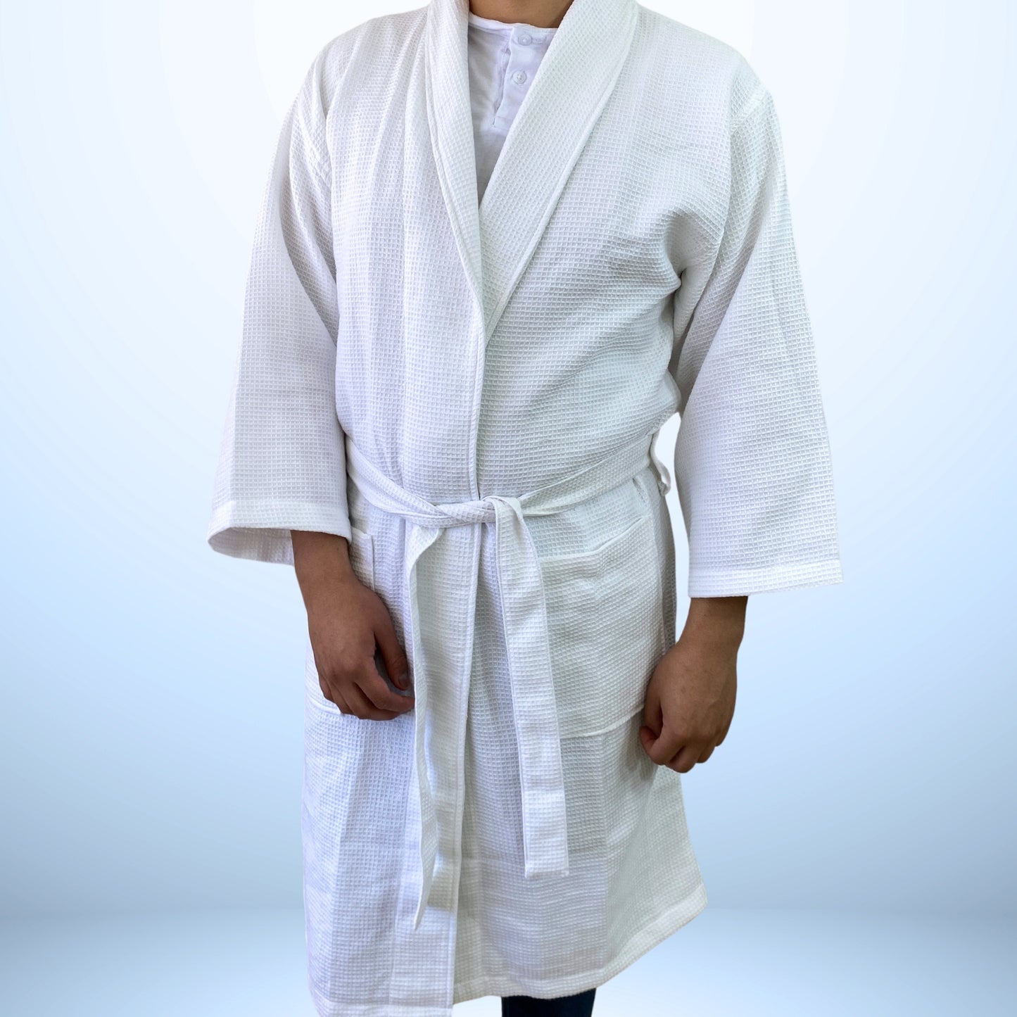 Bata Salida De Ducha Minipique Spa Color Blanco - Karytex