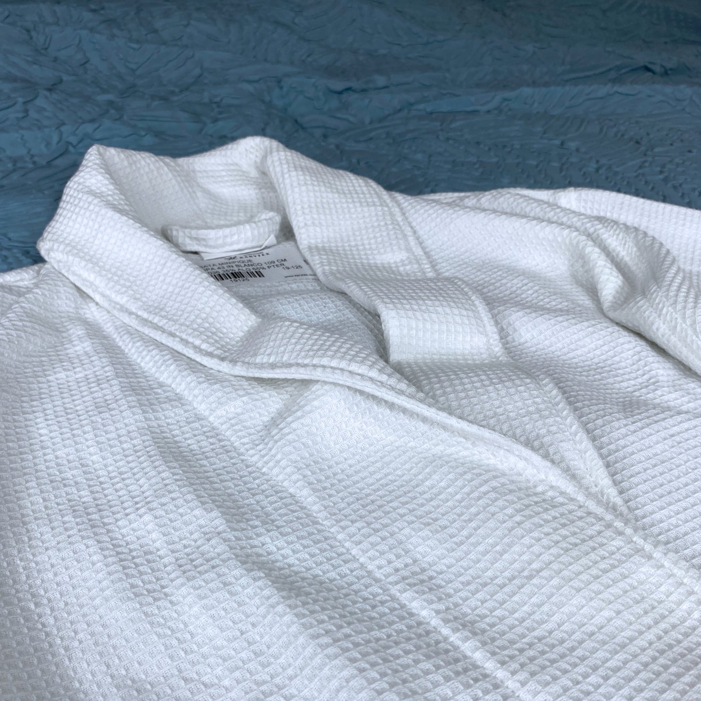 Bata Salida De Ducha Minipique Spa Color Blanco - Karytex