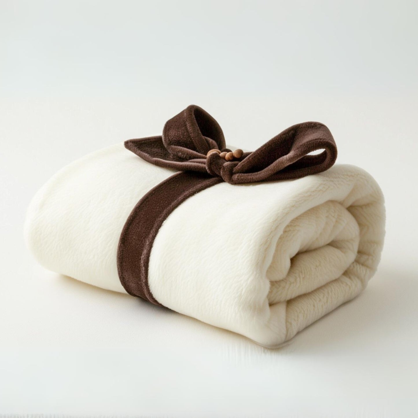 Cobija Cariñosa 350g Color Marfil Polar Fleece
