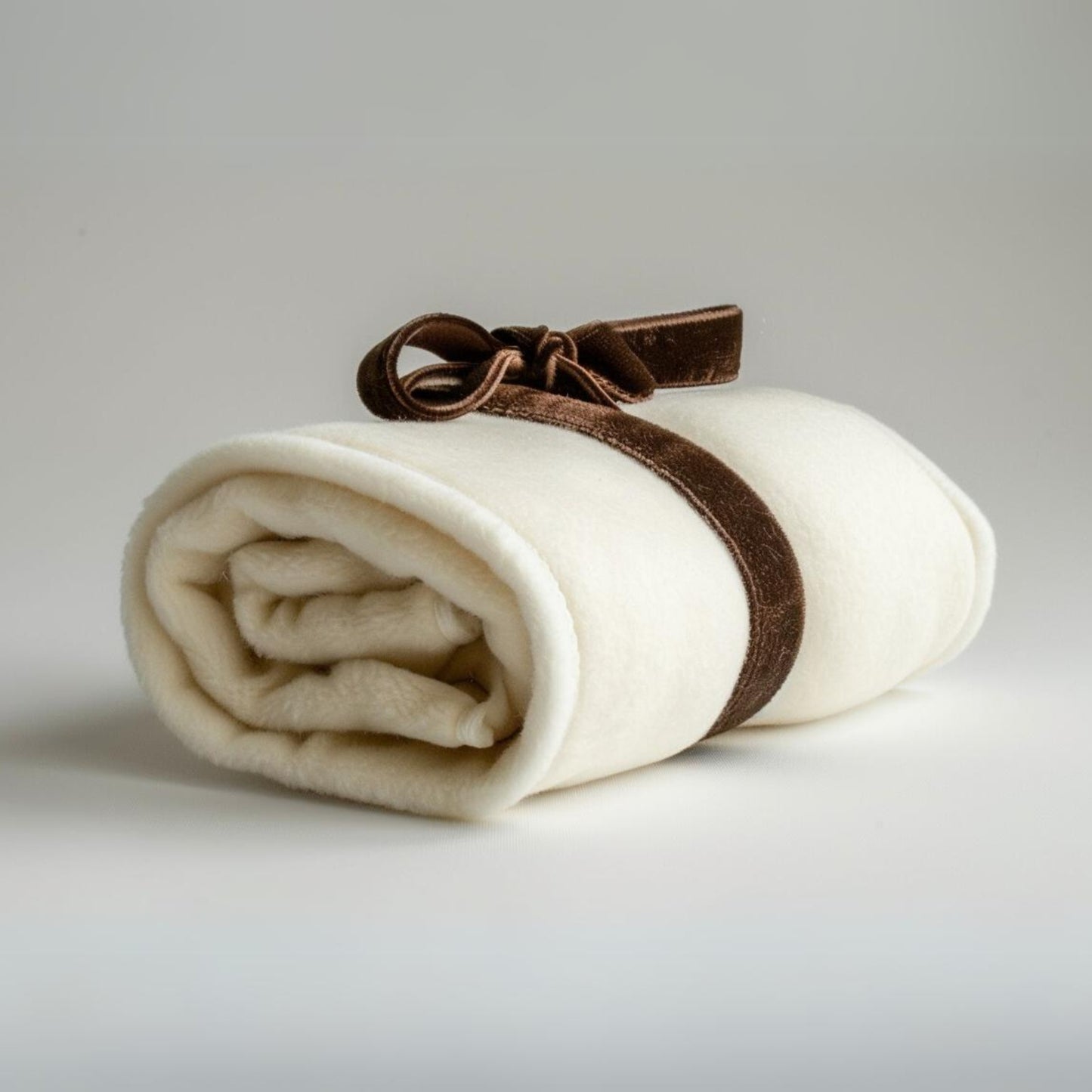 Cobija Cariñosa 350g Color Marfil Polar Fleece