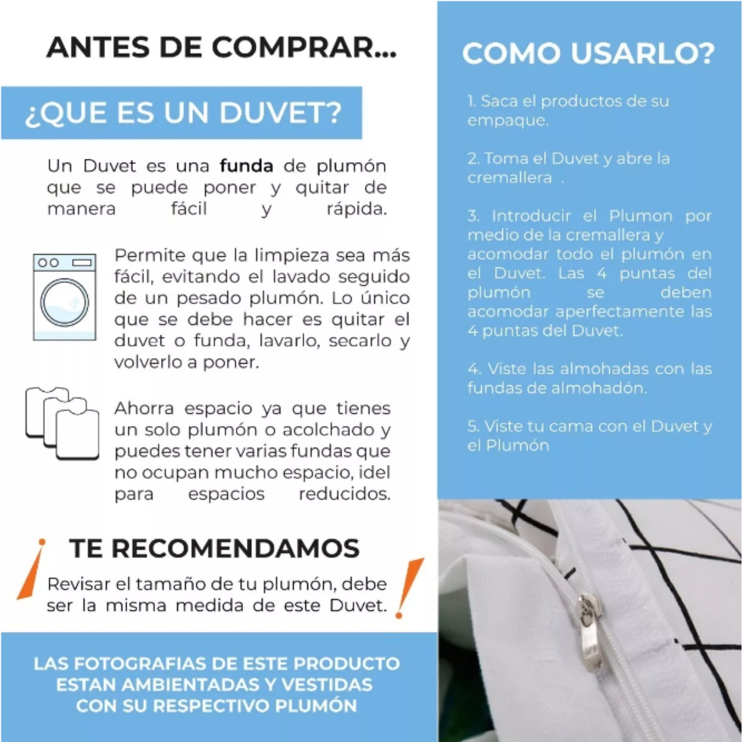 Funda duvet unicolor doble faz Mostaza-Gris