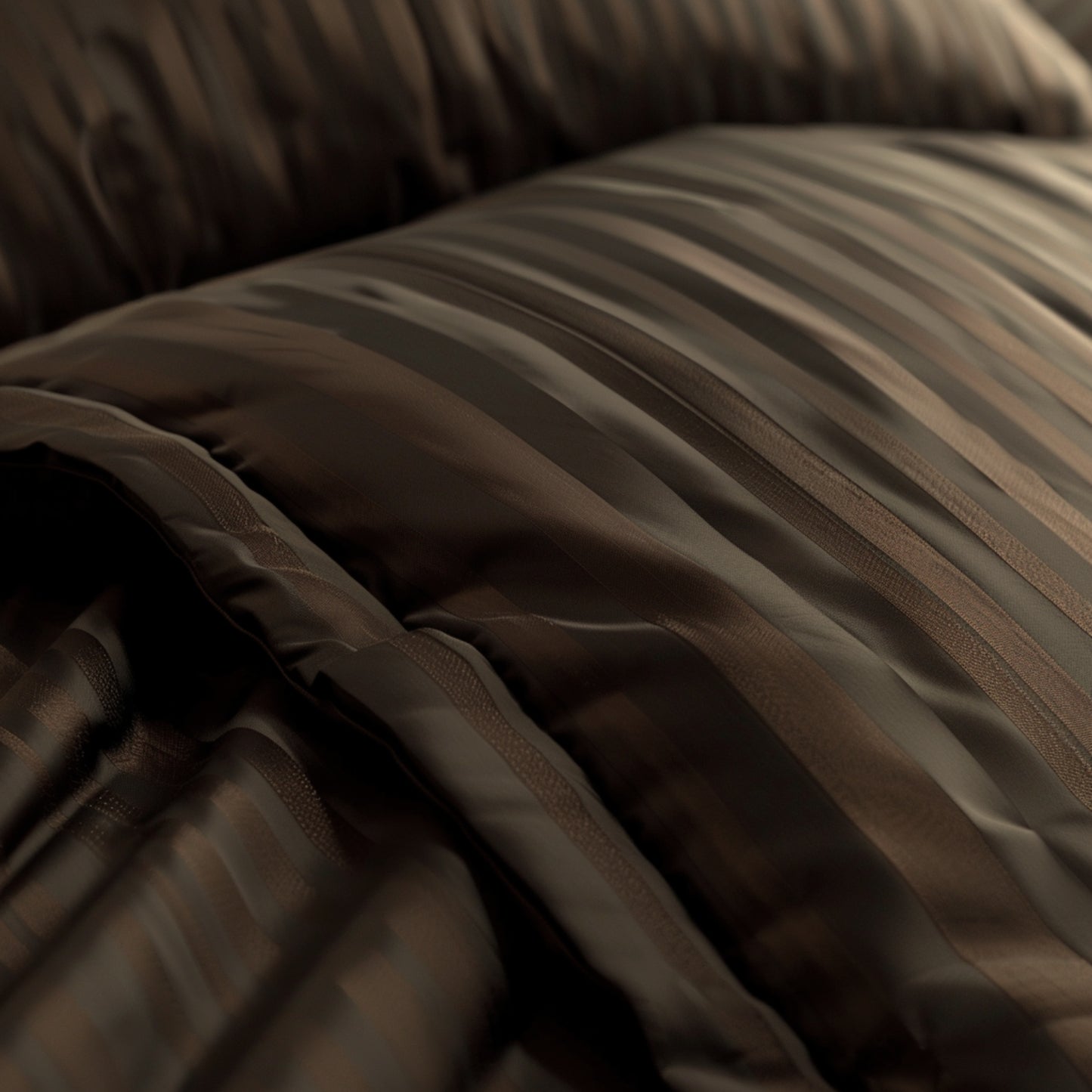 Funda Duvet A Rayas Color Café
