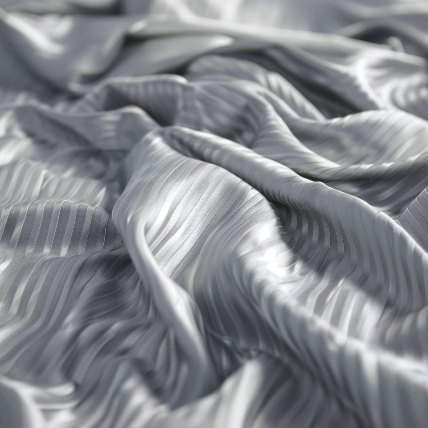 Funda duvet a rayas color Gris