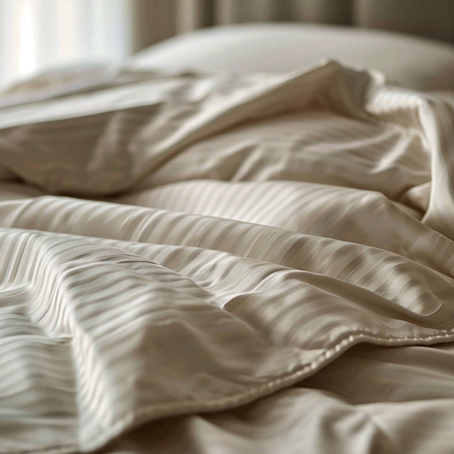 Funda Duvet A Rayas Color Beige