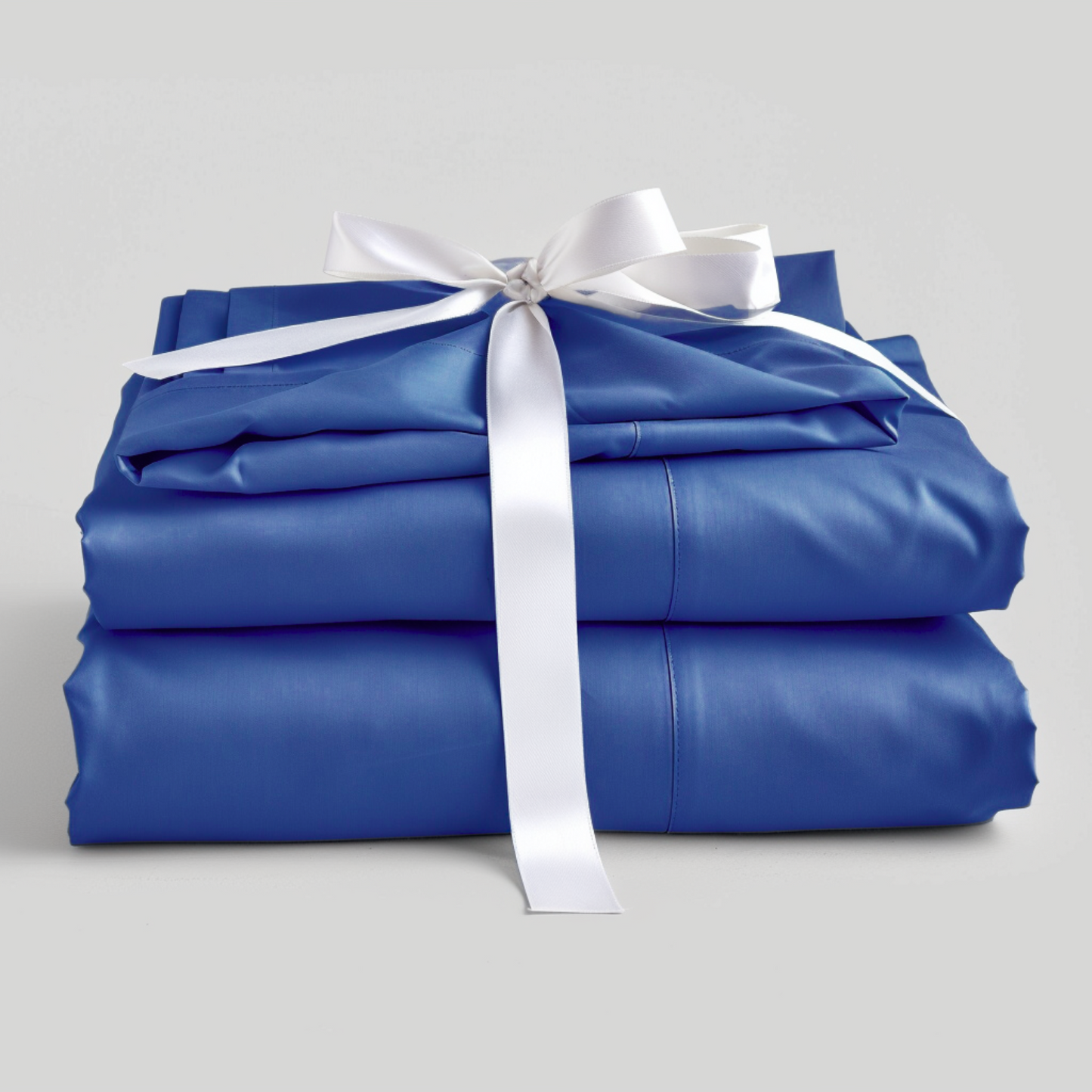 Juego de sabanas liso unicolor color Navy