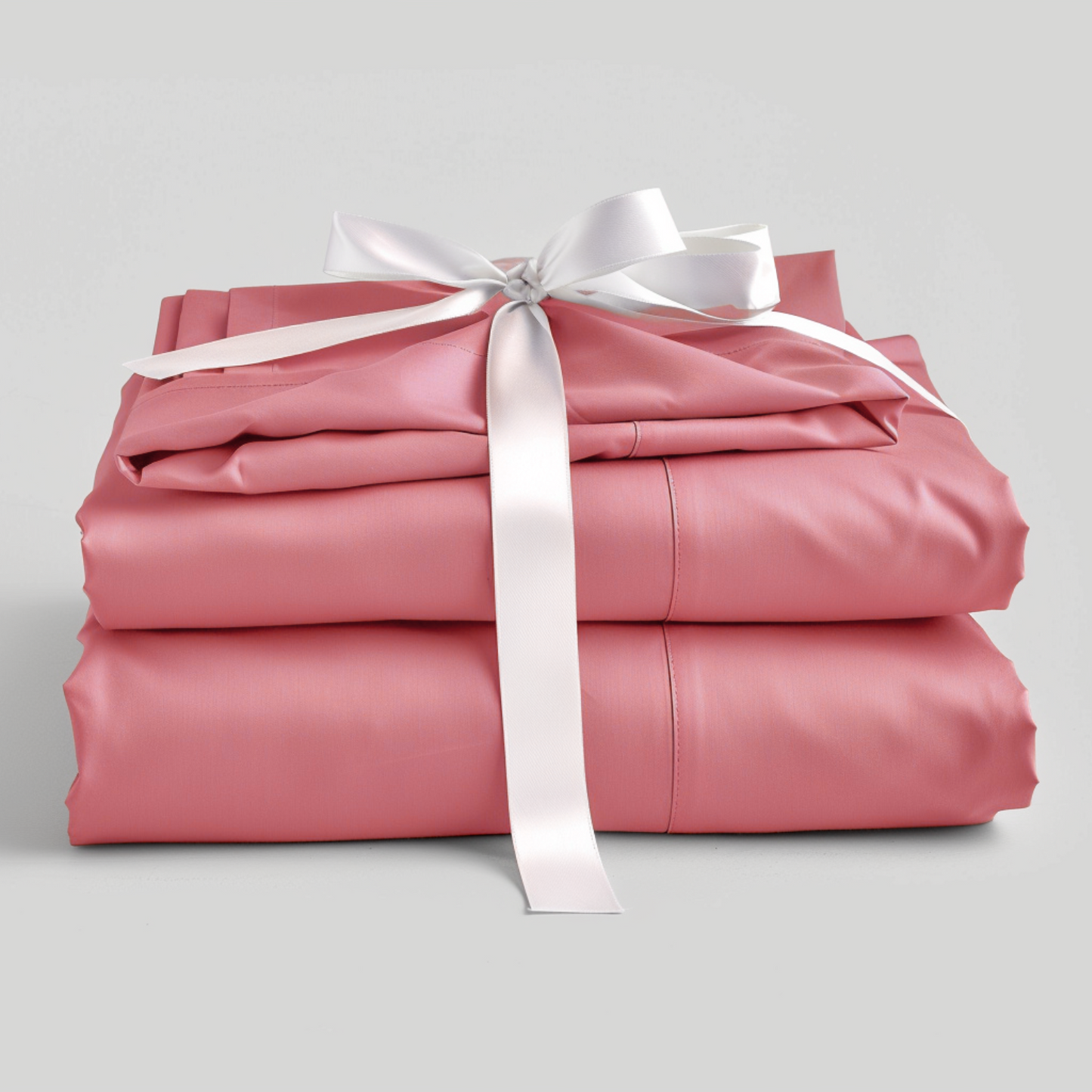 Juego de sabanas liso unicolor color Rosa