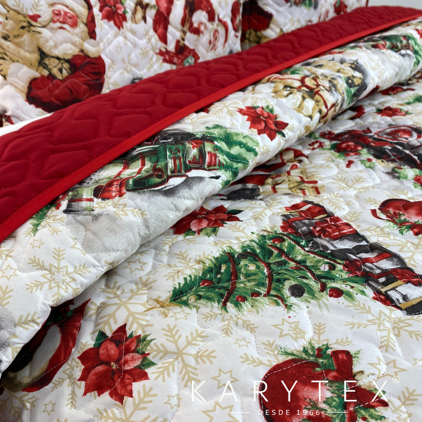 Edredón Navidad TRINEO SANTA doble faz con unicolor ROJO. Incluye funda(s) de almohadones decorativos (Copia) (Copia) (Copia) (Copia) (Copia)(Copia)(Copia)(Copia)(Copia)(Copia)(Copia)(Copia)(Copia)(Copia)(Copia)