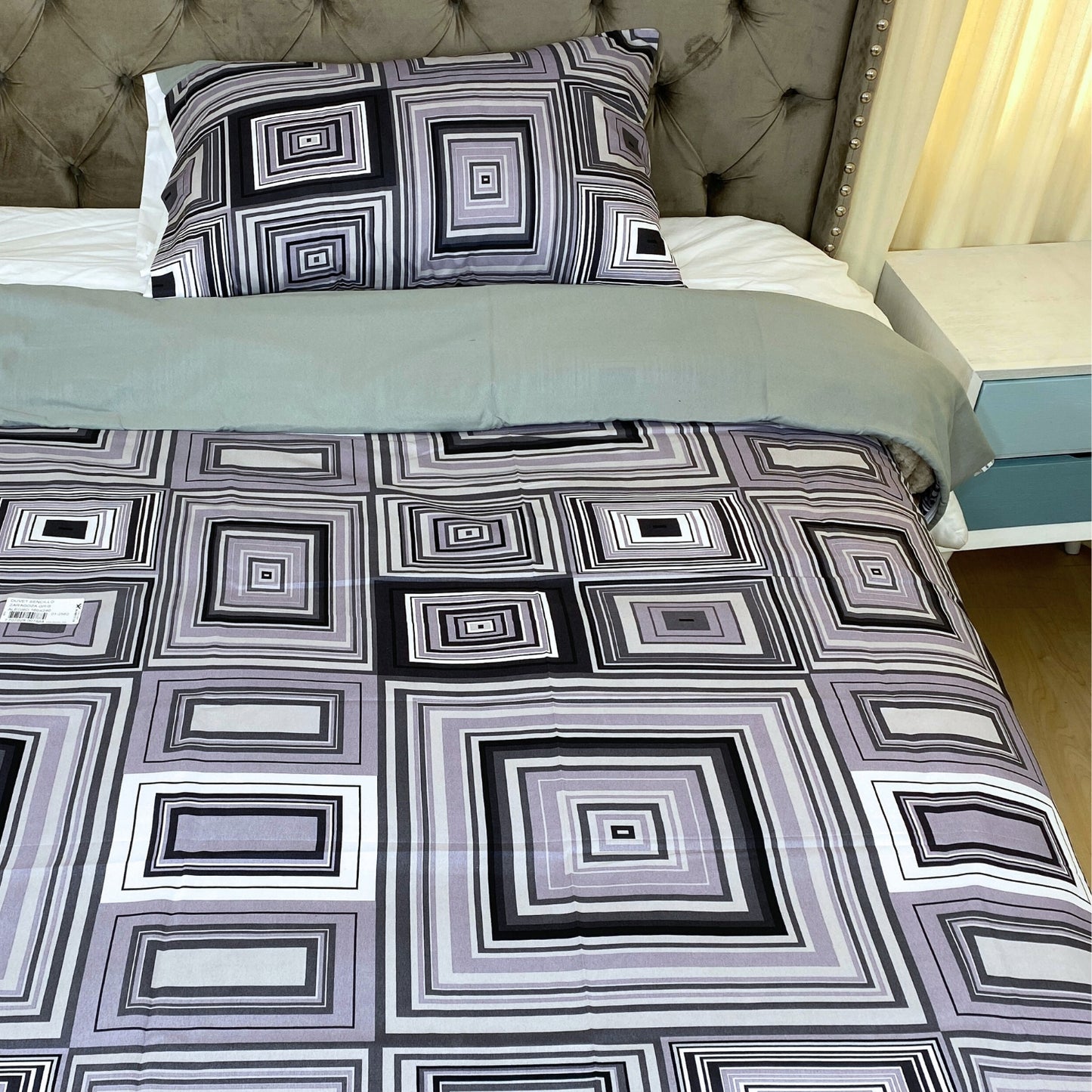 Funda duvet sencillo zaragoza Gris