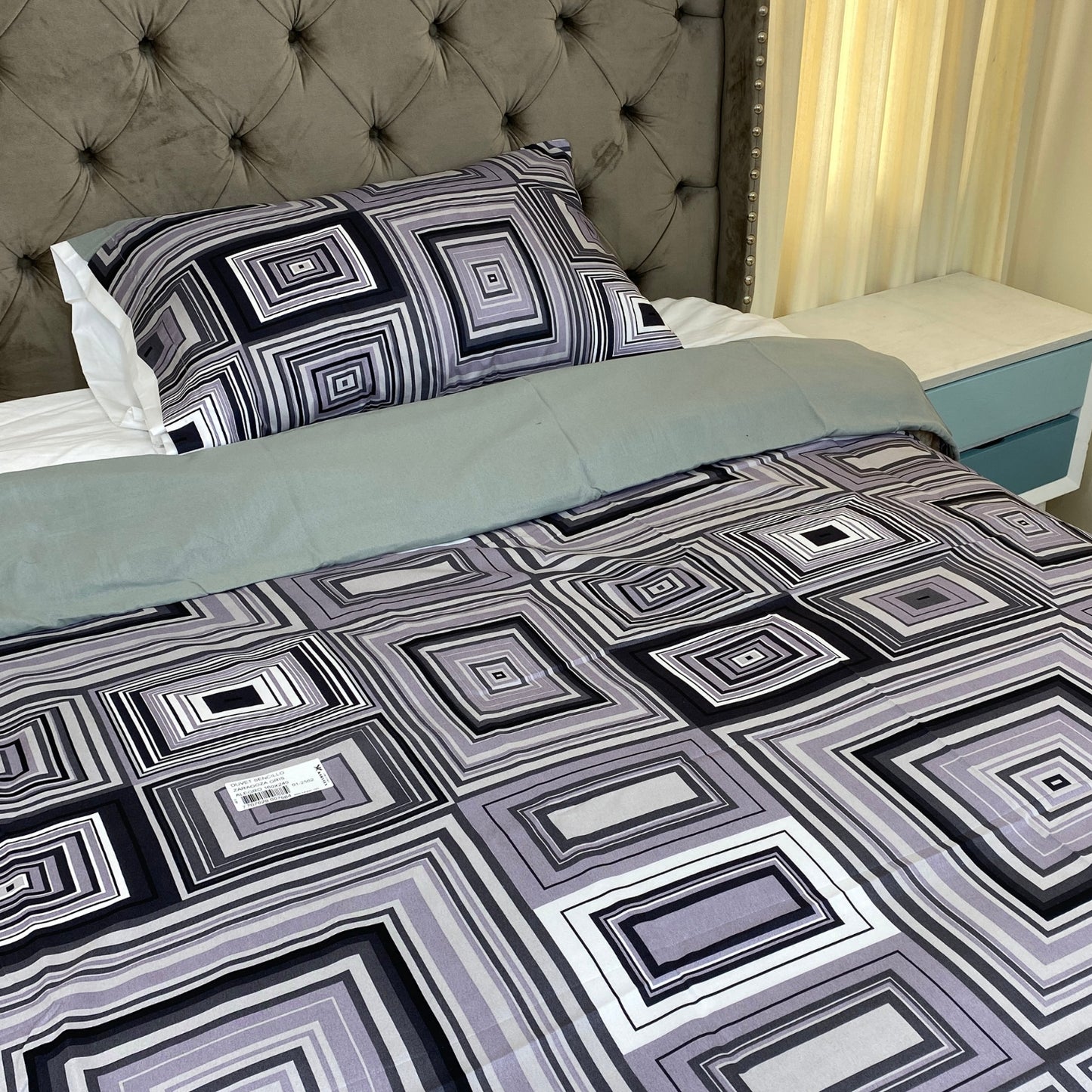 Funda duvet sencillo zaragoza Gris