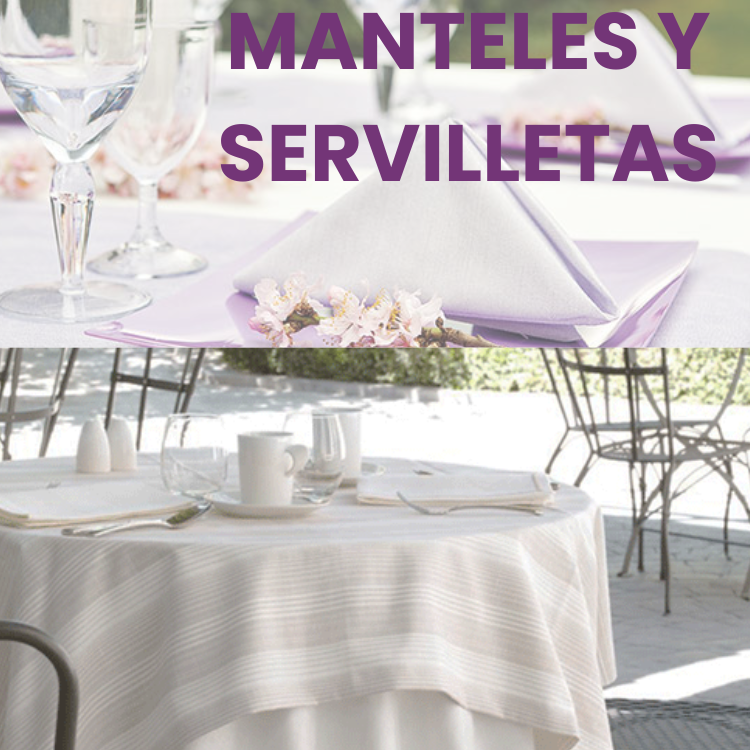 SERVILLETAS Y MANTELES