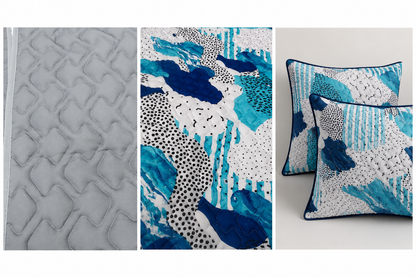 EDREDON QUILT ESTAMPADO