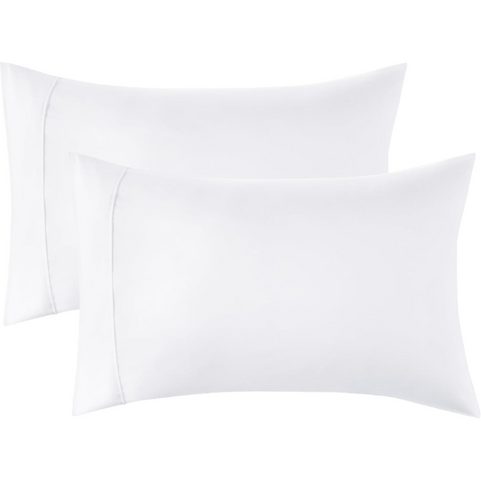 Funda de Almohada King con Cenefa de 10 cm – Elegancia y Comodidad para tu Descanso (52x100 cm)