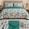 EDREDON QUILT ESTAMPADO