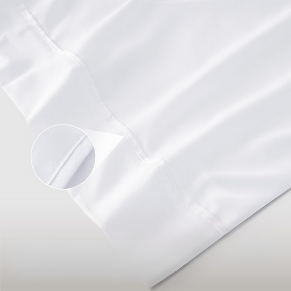 Funda de Almohada Standard con Cenefa de 10 cm Sin Sesgo – Elegancia y Comodidad para tu Descanso (52x78 cm)