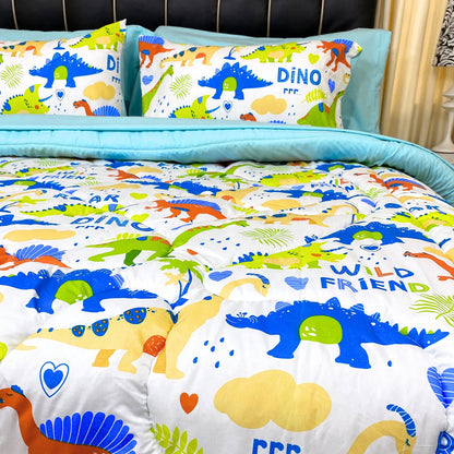 Edredón Infantil de lujo Dino Color