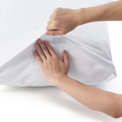 Funda de Almohada King con Cenefa de 10 cm – Elegancia y Comodidad para tu Descanso (52x100 cm)