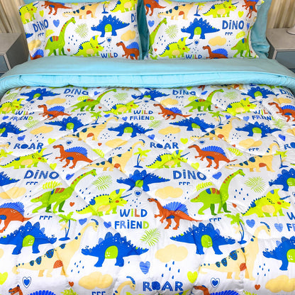 Edredón Infantil de lujo Dino Color