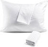 Funda de Almohada King con Cenefa de 10 cm – Elegancia y Comodidad para tu Descanso (52x100 cm)