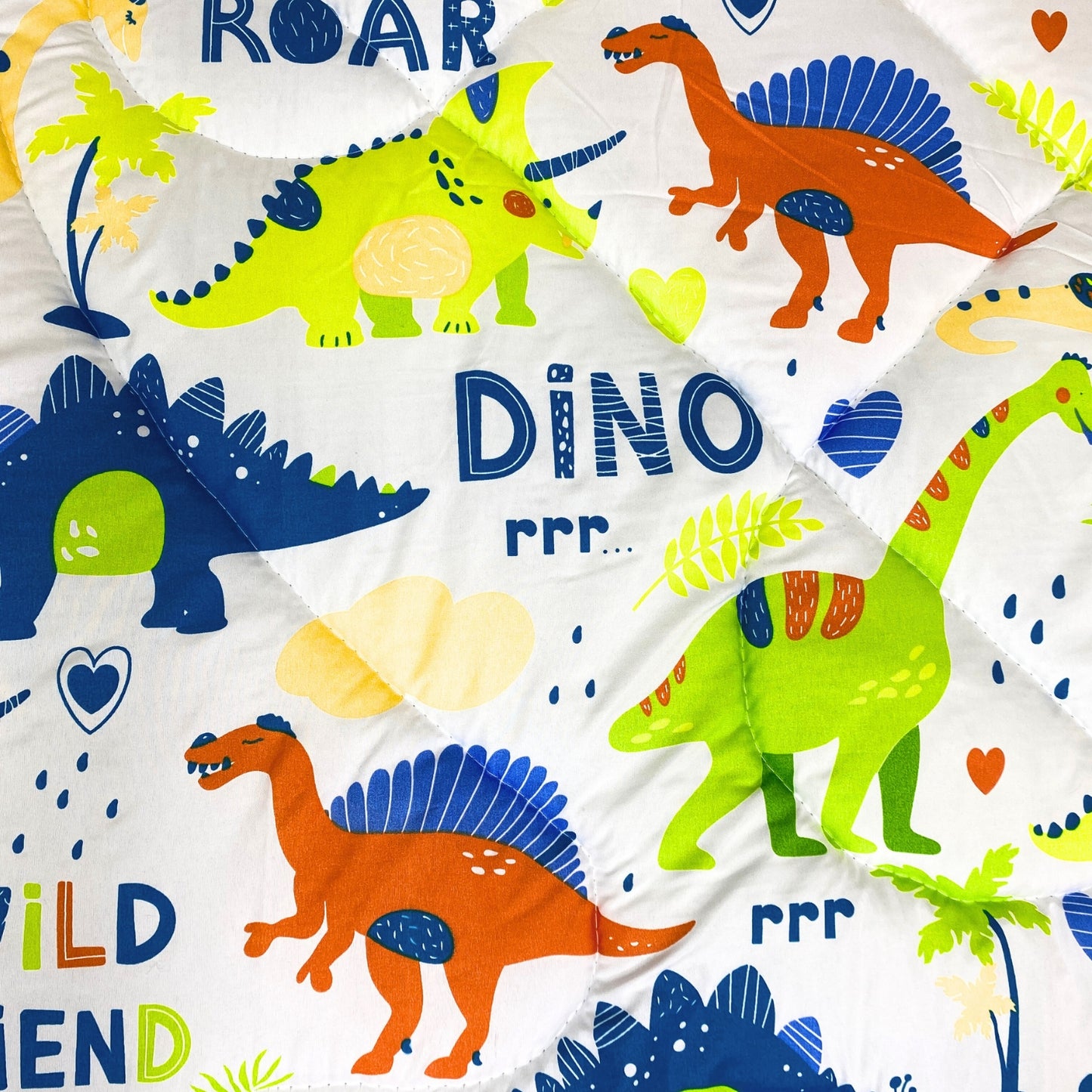Edredón Infantil de lujo Dino Color