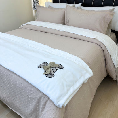 Funda duvet burbujas color oro rosa