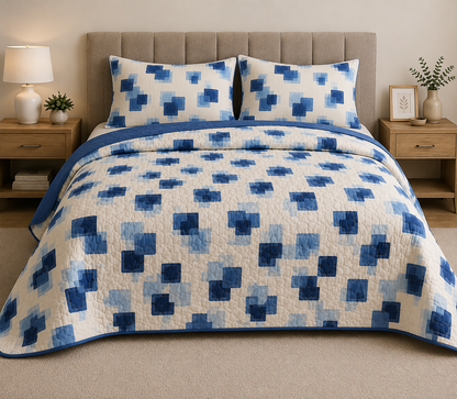 EDREDON QUILT ESTAMPADO