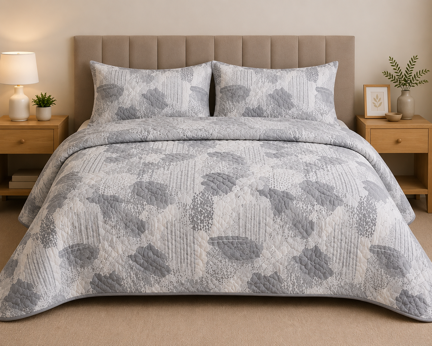 EDREDON QUILT ESTAMPADO