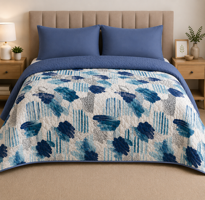 EDREDON QUILT ESTAMPADO