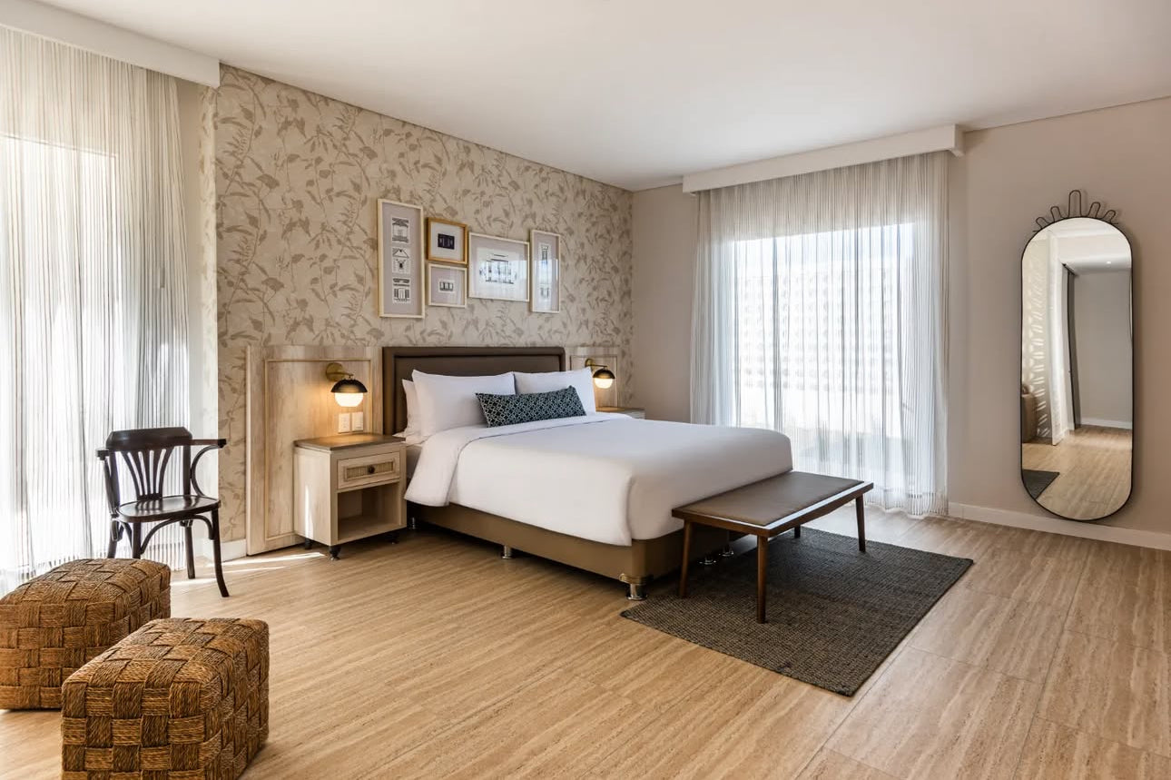 Juego de Sábanas Hotel 180 hilos 50/50 blanco