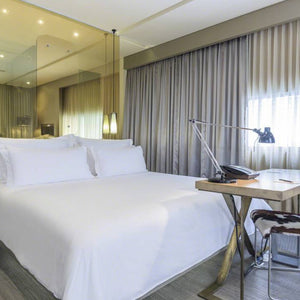 Juego de Sábanas Hotel 200 hilos 50/50 blanco