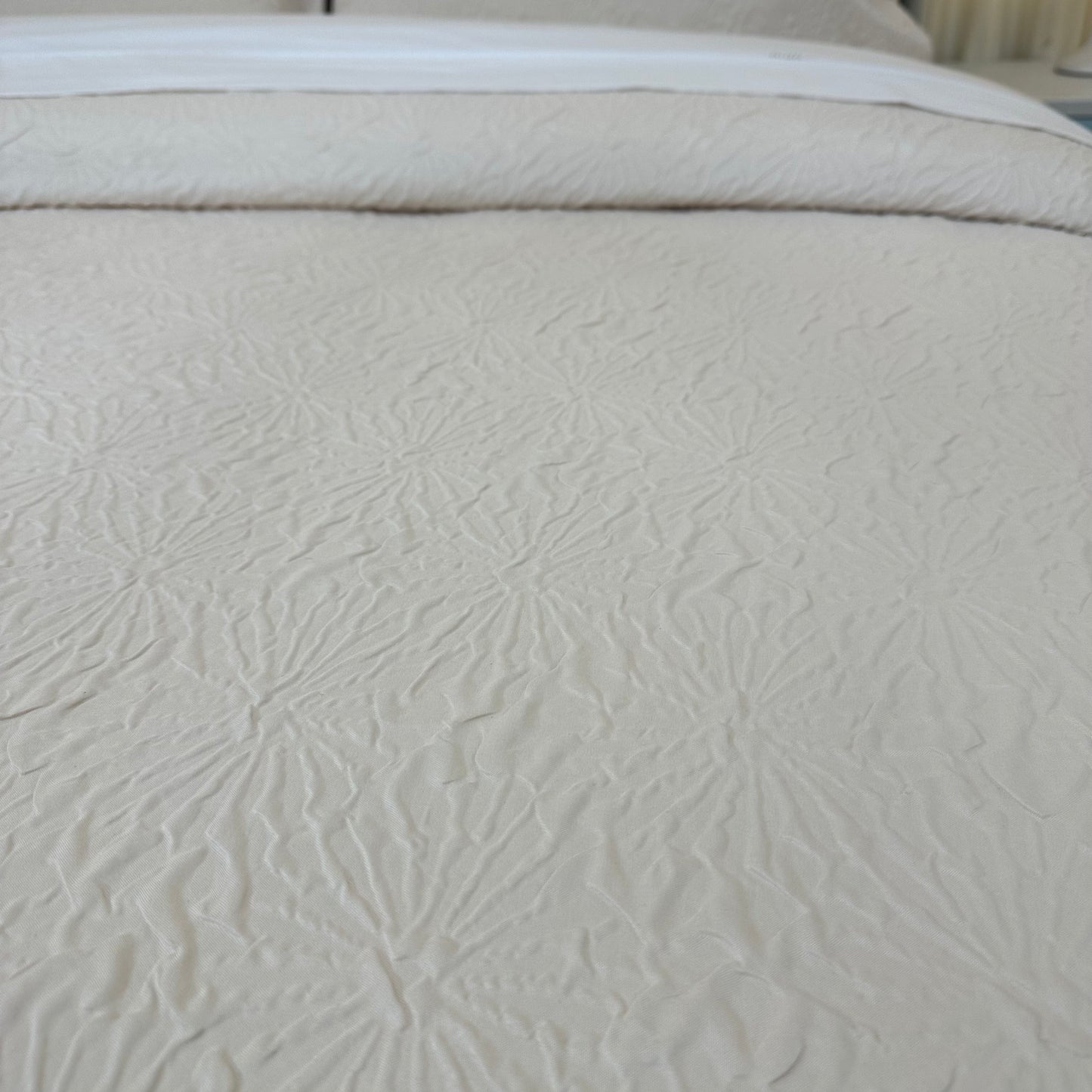 Funda duvet PARISSINA HUESO en tela brocada