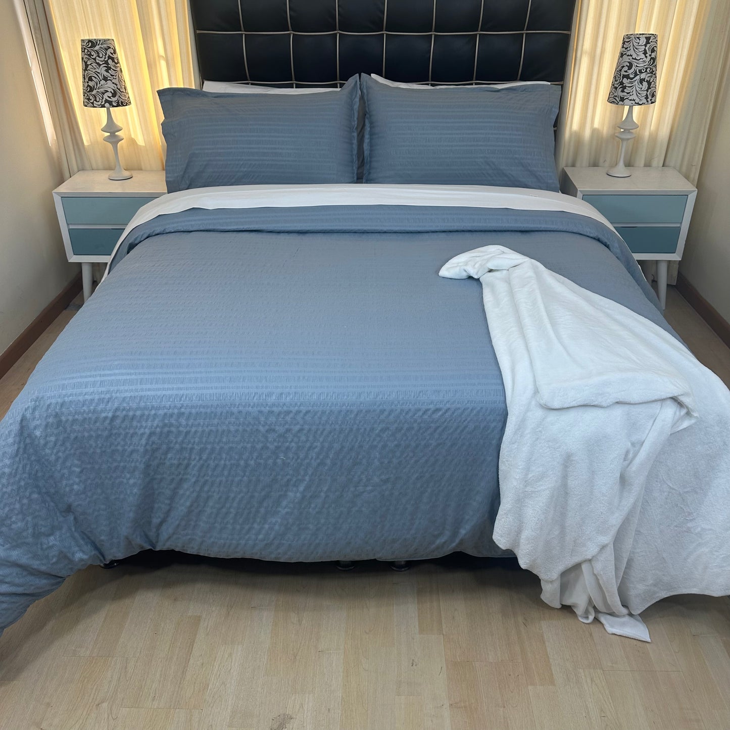 Funda duvet PARISSINA MATCHA en tela brocada