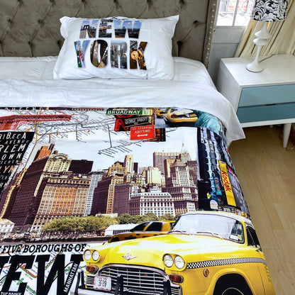 Funda duvet sencillo digital New York