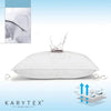 Combo protector de colchón y almohada terry impermeable color Blanco