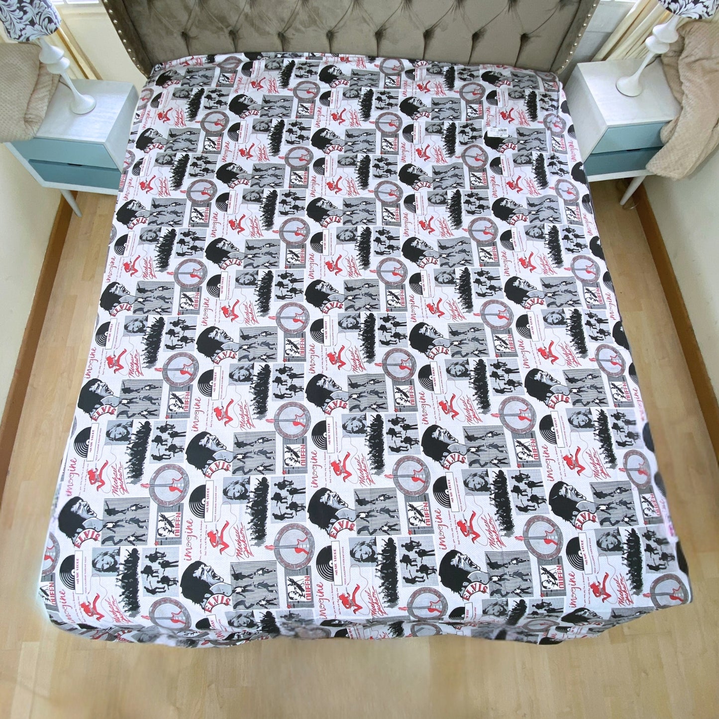 Funda duvet sencillo digital Rock