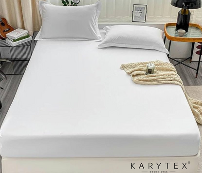 Semijuego Sábana ajustable mas funda de almohada en Microfibra